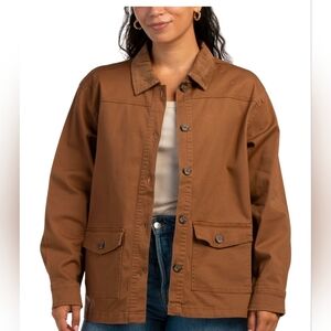 🔹️DASH🔹️Classic Long Sleece  Camel  Barn Jacket for Women